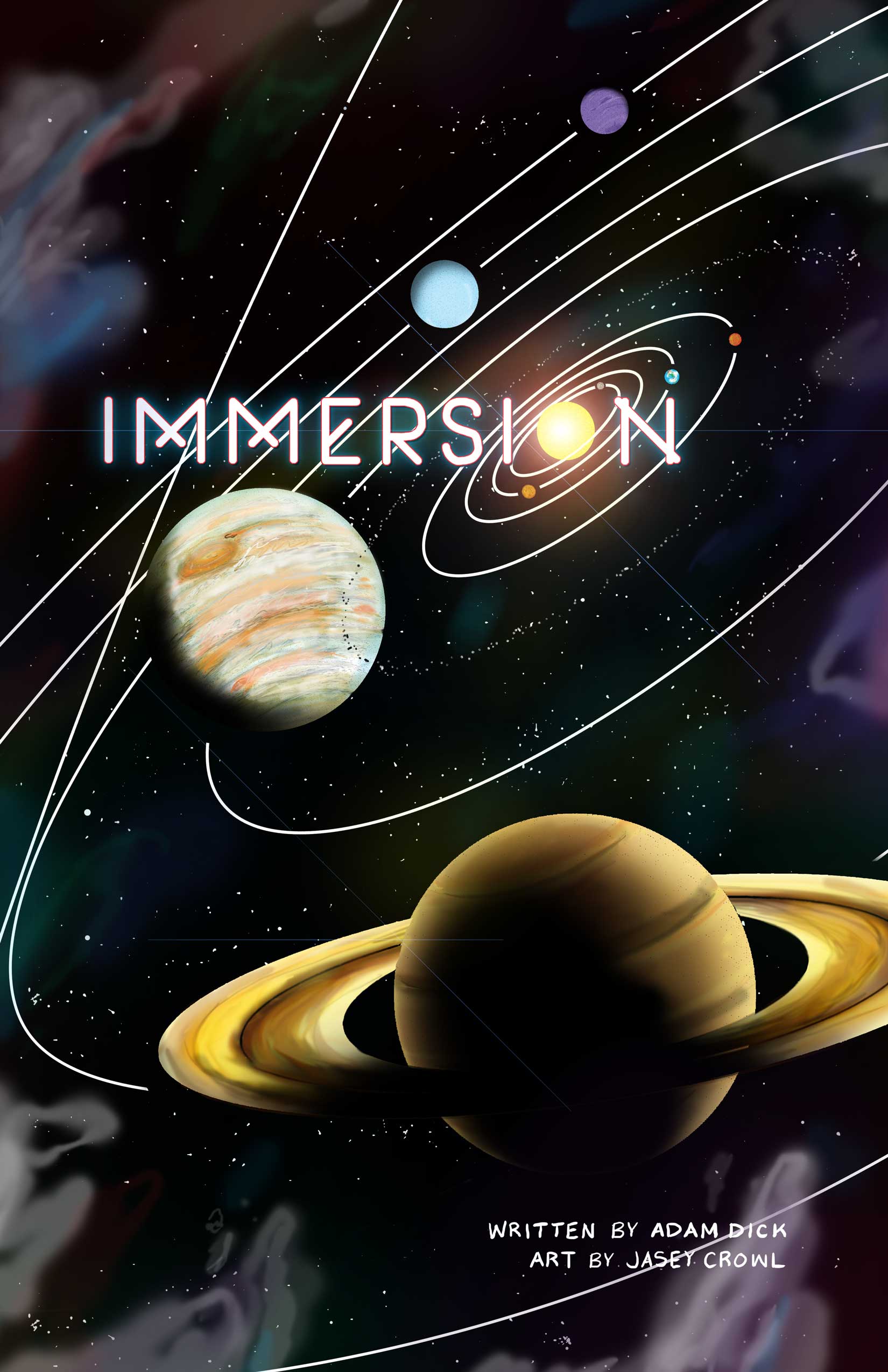 IMMERSION by Adam Dick episode 01 cover - Jasey Crowl Draws
