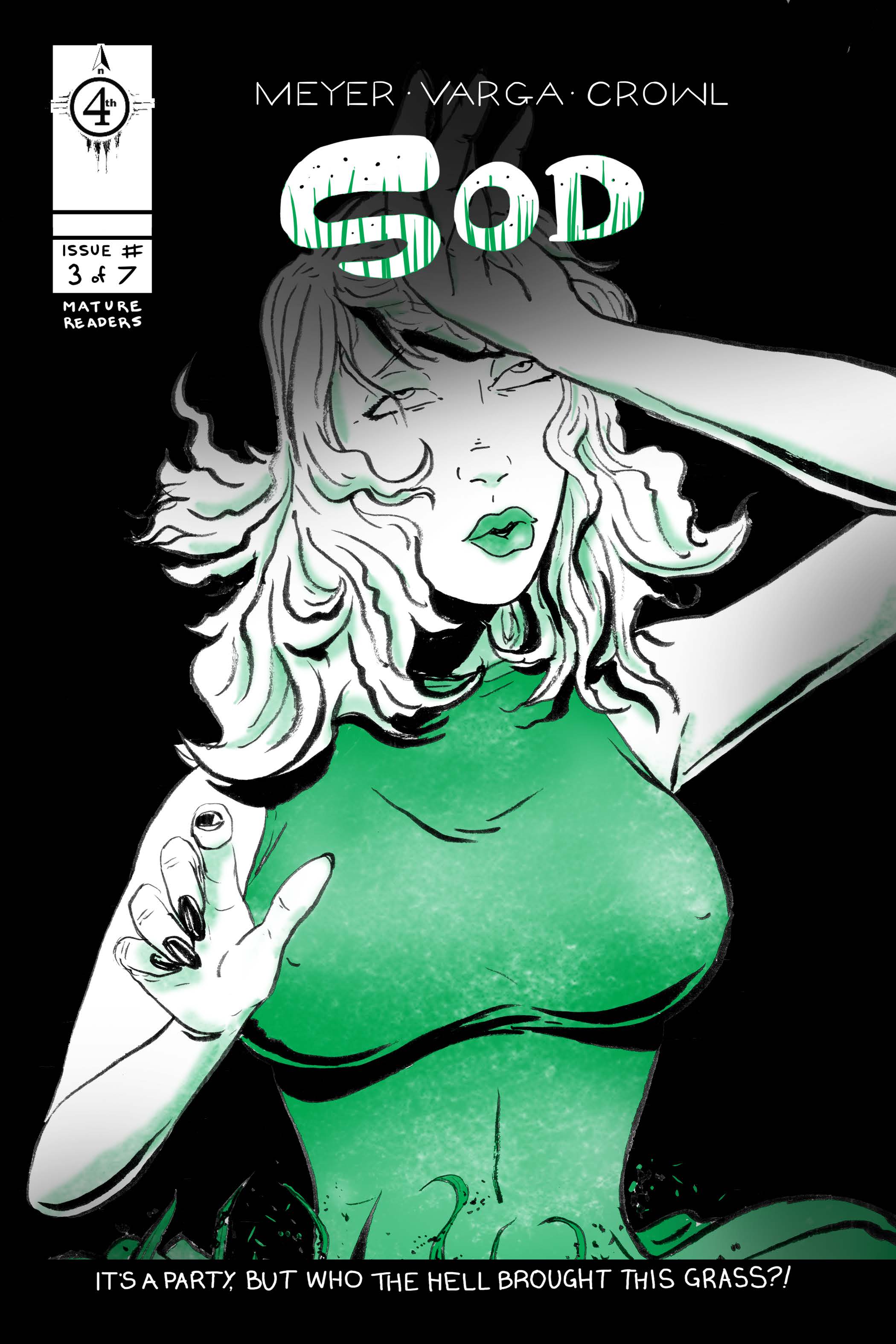 Sod issue 03 cover - Jasey Crowl Draws
